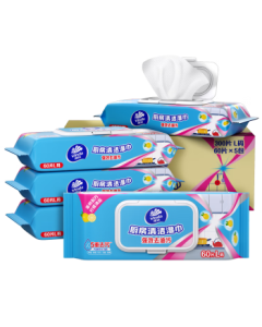 Vinda Kitchen Wipes 60 Sheets*5 Packs, Extra Large and Quantity for Grease Removal