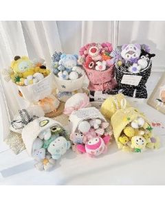 Doll bouquet Cinnamon Dog Strawberry Bear Kulomi