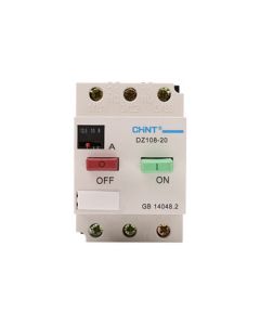 Chint Motor Circuit Breaker DZ108-20/211 6.3A