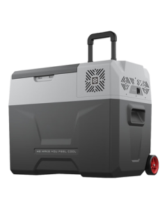 Alpicool Portable Refrigerator CX40 - Compact Pull-Rod Fridge with Compressor Cooling for Car and Home Use, Freezing & Refrigeration Capable