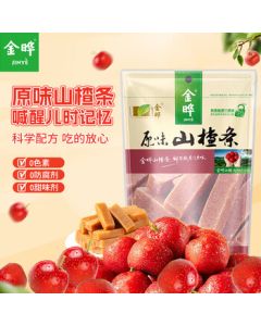 Jinye Additive-Free Snack Preserved Fruit Original Flavor Hawthorn Strips 350g/Bag