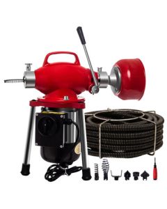 Zhengtong Powerful Pipe Drain Cleaner Electric Sewer Snake GQ-80 Household Edition