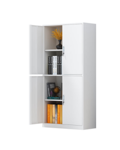 ZHONGWEI File Cabinet Office Cabinet Steel Metal Cabinet Document Cabinet Archive Cabinet Storage Cabinet Double-Section File Cabinet