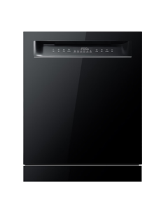 Robam [Auto Door Opening] Salt Series W76D-G1 Ultra Volcanic Salt Black Built-in Dishwasher 17 Place Settings + 3 Hot Air Drying & UV Sterilization