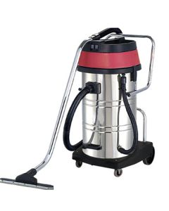 Super Clean (SUPER·CLEAN) AS80-3 Wet/Dry Vacuum Cleaner - High-Power 80L Vacuum Machine