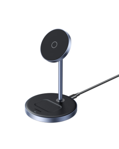UGREEN MagSafe-Compatible Wireless Charger for iPhone, 2-in-1 Fast Charging Magnetic Stand for iPhone 17/16/15/14/13 Pro Max with Universal Earphone Charging