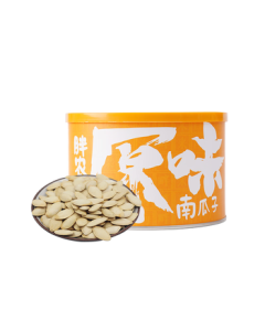 Pangnong Snacks Nuts Roasted Seeds Inner Mongolia Original Flavor Large White Pumpkin Seeds New Sunflower Seeds Canned 220g