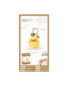 Yellow duck pear pendant