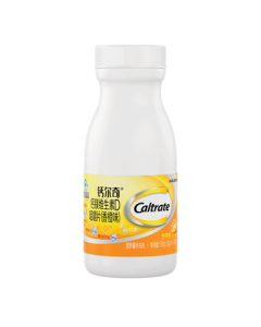 Caltrate Calcium Tablets for Teens with VD3 Calcium Magnesium Chewable Tablets 100 Tablets, Orange Flavor, for 11-17 Years Old, Supports Bone Growth and Height Development