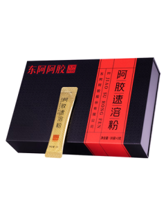 Dong-E Ejiao Instant Ejiao Powder Sticks 3g*30 Sachets for Women's Health, Gift Box for Elders, Chen Lijun's Choice Mid-Autumn Festival Gift Set
