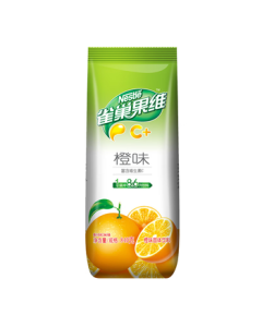 Nestle Guowei C+ Orange Flavor 840g/Bag - Vitamin C Enriched, Low-Fat Instant Juice Powder