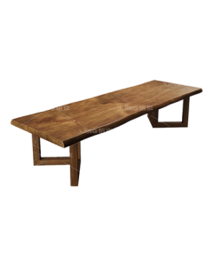 Xinjing Solid Wood Office Desk Training Conference Table Library Desk Long Table Workbench Rectangular Desk with Matching Chairs