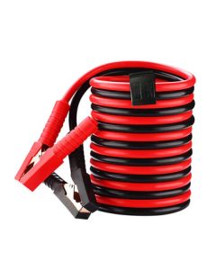 Jumu Automotive Jumper Cables 4m with Current Protector Battery Booster Cables Rescue Hook Clamps