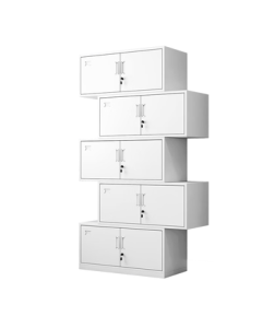 Juguan File Cabinet, Metal Cabinet, Office Document Storage Cabinet, Steel Storage Cabinet, Five-Section File Cabinet, Employee Locker