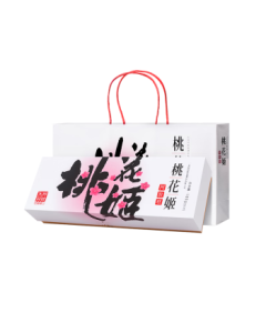 Dong-E-E-Jiao Peach Blossom Beauty Collagen Cake 180g Ready-to-Eat Collagen Cake Gift Box, Nutritious Supplement for Mid-Autumn Festival, Recommended by Ni Ni, Ideal Gift for Elders