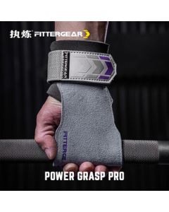 FITTERGEAR Lifting Straps Grip Belt for Deadlifts and Pull-Ups, Unisex Palm Protection Gym Gloves with Wrist Support and Power Lifting Aid