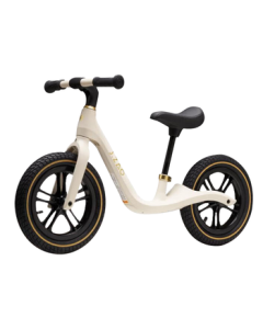 JD Jingzao Kids Balance Bike for Ages 2-6, Beige Gliding Baby Balance Bike No Pedals Two-Wheel Toddler Bicycle for Boys and Girls