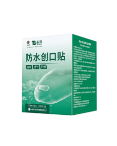Yunnan Baiyao Taibang Waterproof Band-Aid, Lightweight & Breathable for Cuts, Scrapes & Blisters, 100 Pieces