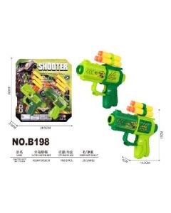 EVA soft bullet gun 3 soft bullets 6CM
