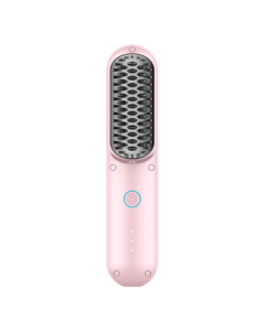 TYMO 4th Generation Wireless Straightening Comb Negative Ionic Hair Straightener & Curling Iron 2-in1 Cordless & Corded Dual Use Non-Damaging Hair Portable Straight & Curl Styler High Crown Smoothing Frizz Must-Have for Travel