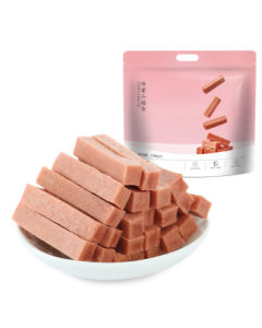JD Jingzao Honey Hawthorn Strips 500g, Preserved Fruit Snacks Original Flavor Hawthorn Strips, No Added Coloring, Kids Snacks