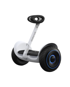 Ninebot L6 White Self-Balancing Scooter - Kids Birthday Gift for Ages 6-12, Smart Two-Wheel Leg Control Electric Balance Scooter for Ages 7-10