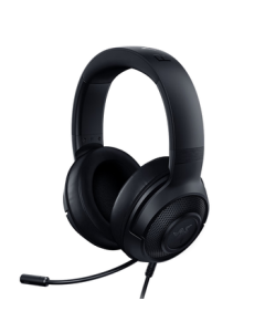 Razer Kraken X Wired Over-Ehead Esports Gaming Headset with 7.1 Surround Sound - Black (Compatible with Delta Force)