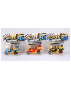 Inertial tuk-tuk tri-color mix