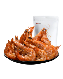 A Bag of Crispy Shrimp with Salt & Pepper Flavor 30g - Roasted Dried Shrimp, Ready-to-Eat Shrimp Snack, Non-Fried