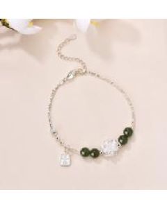 Hetian jade bracelet S925 silver