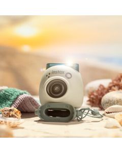 INSTAX Fujifilm instax Instant Camera PAL with CCD Smart Technology, Succulent Green, Standard Configuration for Student Toy Camera