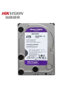 Hikvision Surveillance Hard Drive WD40PURX 4TB 3.5-inch SATA 6Gb/s for DVR and Security Monitoring Equipment