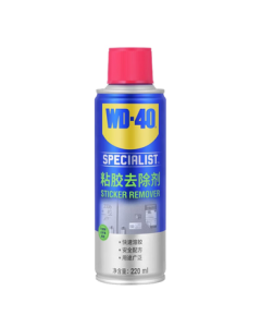 WD-40 Specialized Adhesive Remover, Foam Glass Glue Remover, Sticker and Double-Sided Tape Residue Cleaner, Model: 880422, 220ml, 1 Bottle