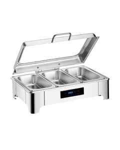 Debo Glass Viewable Insulated Food Warmer, Hotel Breakfast Warmer
