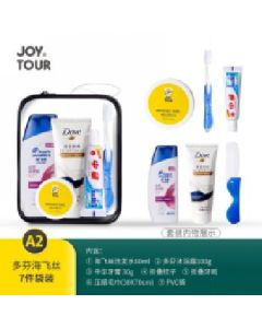 Amenity set Dove Head & Shoulders 7-piece bag