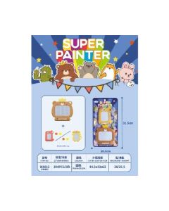 Magnetic animal artboard