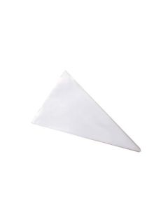 Xidien Disposable Piping Bags, Cream Squeeze Bags, Puff Pastry Decorating Tools, Home Baking Tools, Extra Thick & Clear - Large Size (50/Pack), Double-Sided 12 Silk
