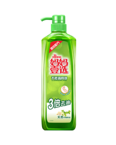 Mama's Choice Natural Lemon Grass Dishwashing Liquid 1kg - Food-Grade, Baby-Safe, Degreasing Cleaner for Fruits and Vegetables