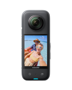 Insta360 X3 Panoramic Action Camera with Stabilization, 5.7K HD 360° Camera for Motorcycles (Riding Kit)