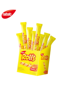 Richeese Nabati Imported from Indonesia Cheese-Filled Sticks Snack for Kids Afternoon Tea 180g/Box