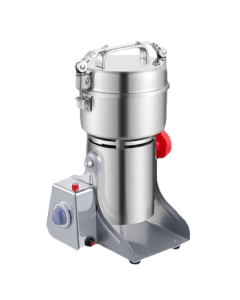 TERUISI Stainless Steel Grinder for Traditional Chinese Medicine, Herb Fine Grinding Machine, Household Small Powder Mill, Dry Grinding Machine for Panax Notoginseng and Herbs TRS-2500A-N