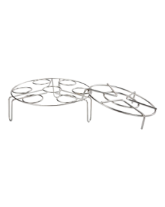 Maxcook Stainless Steel 304 Steamer Rack 2-Piece Set, Steamer Tray & Vegetable Steamer Rack MCPJ057