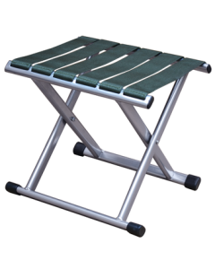 Huakai Star Folding Stool, Thickened Portable Outdoor Folding Chair Small Stool ZD05 Silver Small Size