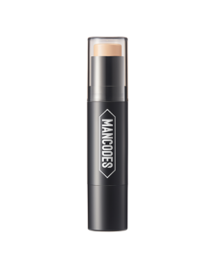 Zuoyanyouse Men's Concealer Stick 8g Contour Concealer Pen for Dark Circles and Acne Marks Dual-Use Cream Highlighter for Nose Sides in Natural Shade