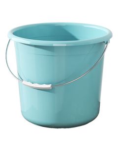 Jian'an Large Heavy-Duty Handled Bucket 25L - Plastic Laundry, Bath, and Foot Soaking Tub for School, Factory, and Dormitory Use