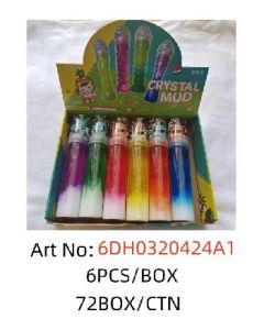 Crystal plasticine toys