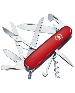 Victorinox Swiss Army Knife Huntsman 15-in-1 Multi-function Fruit Knife Folding Knife Red 1.3713