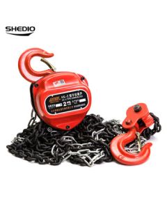 Shengdiao HS-C Triangle Hand Chain Hoist Manual Lifting Block 1 Ton 3 Meter