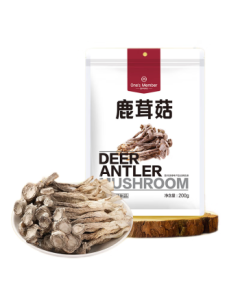 No.1 Member Store Deer Antler Mushroom 200g, Dried Mushrooms, Specialty North-South Dried Goods, Ingredients for Stir-fry, Soup, and Hot Pot, Mid-Autumn Festival Group Purchase