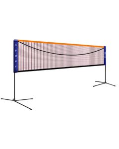 INVUI Portable Badminton Net Set Adjustable Standard 5.1m Singles with Net